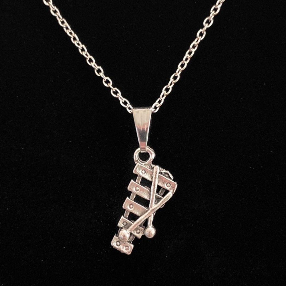 Xylophone Necklace Musical Instrument May Be Personalized